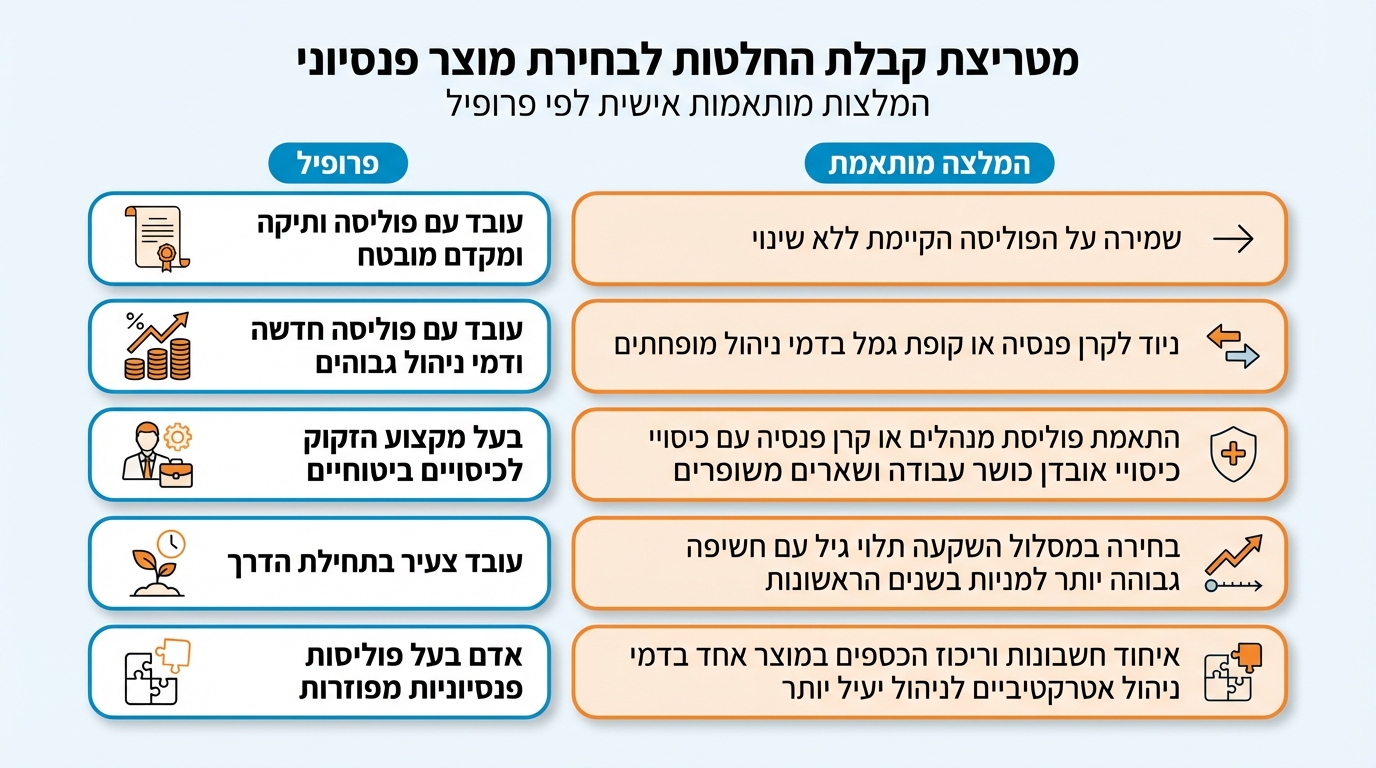 כיסוי אובדן כושר עבודה בביטוח מנהלים עם הגדרה עיסוקית מותאמת אישית