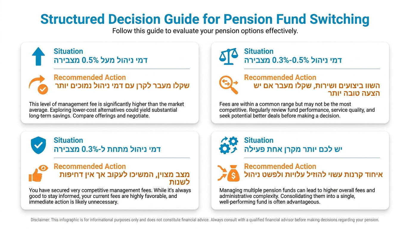 מתי כדאי להחליף קרן פנסיה ומתי לא - המדריך המעשי